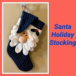 Santa Holiday Stocking